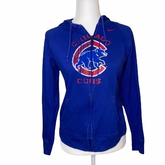Nike Chicago Cubs Hooded Sweatshirt - Picture 1 of 9